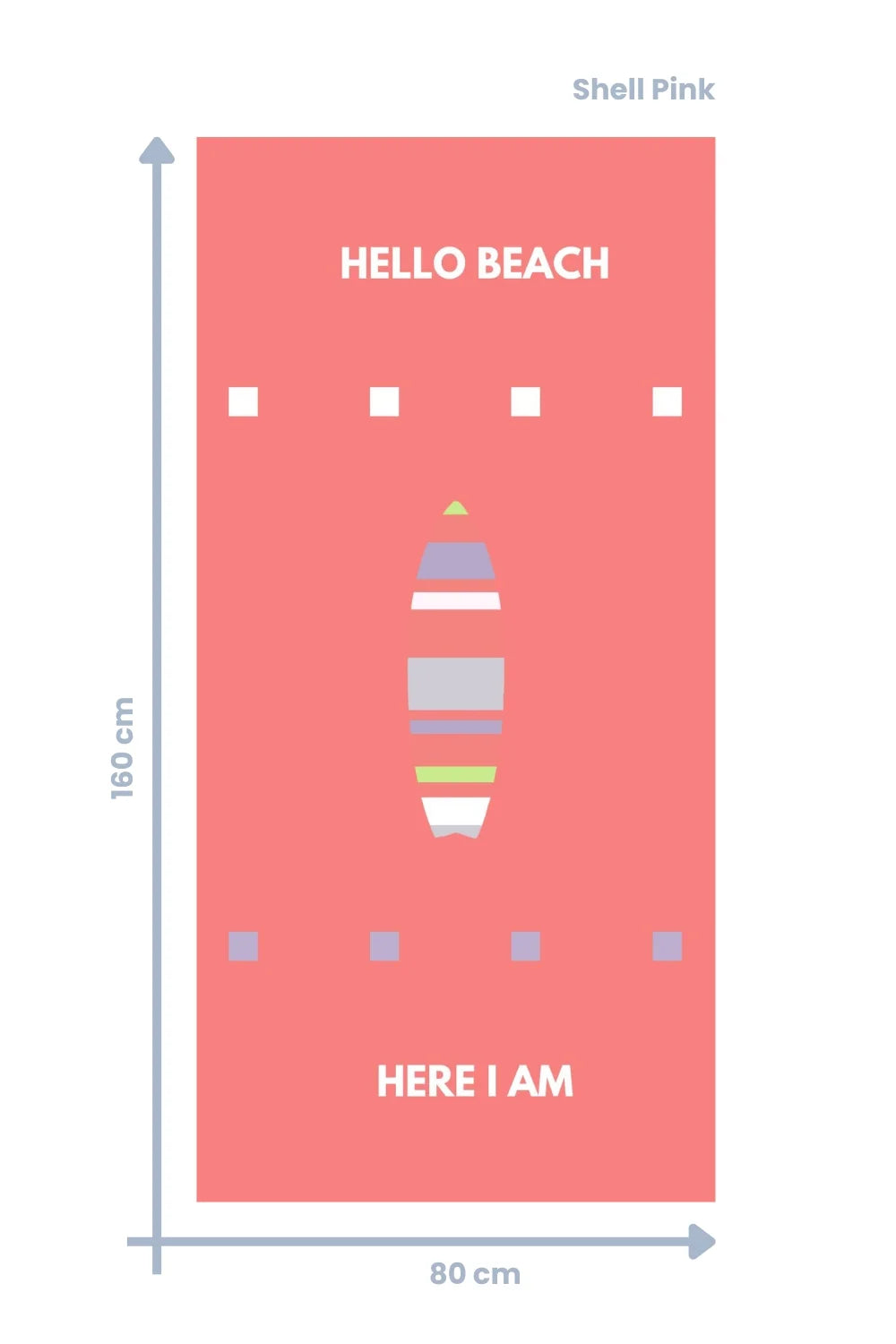 Belmanetti Surf Beach Towel Supersoft Cotton With - Lounge-ready comfort