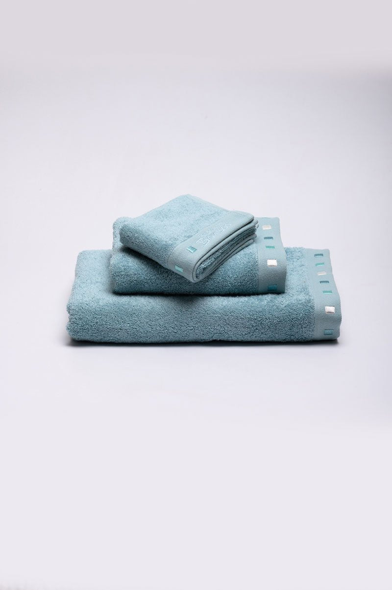Belmanetti Bamboo Cotton Towel Extra Absorbent And in Gray - Made in Europe
