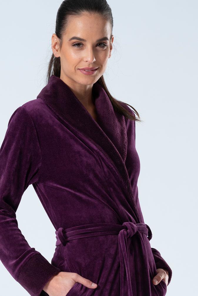 Belmanetti Elegant Extra Long Bamboo Blended Velour in Volcanic Grey - Perfect for slow mornings